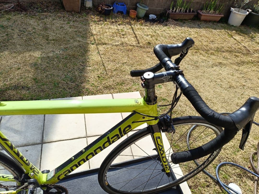 Cannondale CAAD12シマノ105 【除くホイールペダルスタンド】 - メルカリ