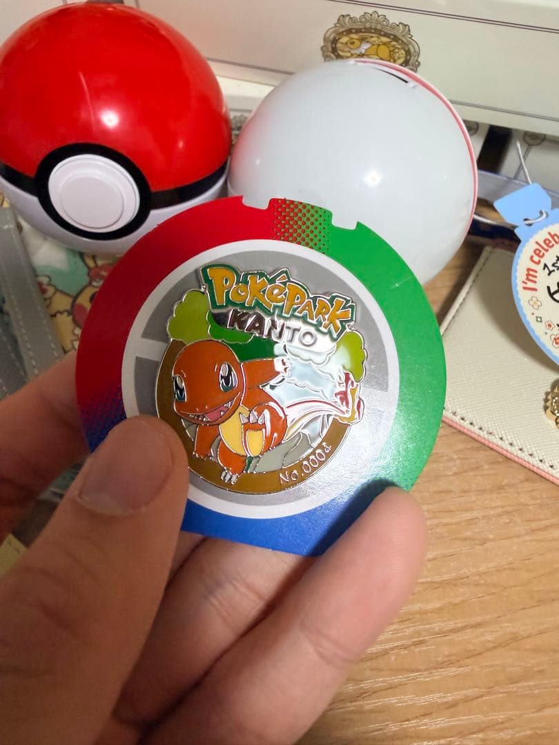 ポケパーク カントー ヒトカゲ ピンバッジ ピンズ ポケパーク カントー