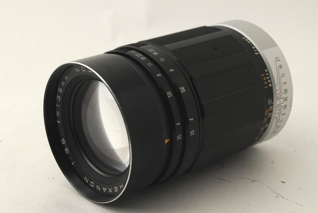 KONICA HEXANON 135mm F/3.5 初期型 希少なWリング仕様 KONICA HEXANON 135mm F/3.5 初期型 希少なWリング仕様 KONICA HEXANON