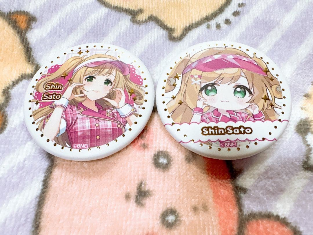 アイドルマスター デレマス シンデレラガールズ スイパラ 缶バッジ