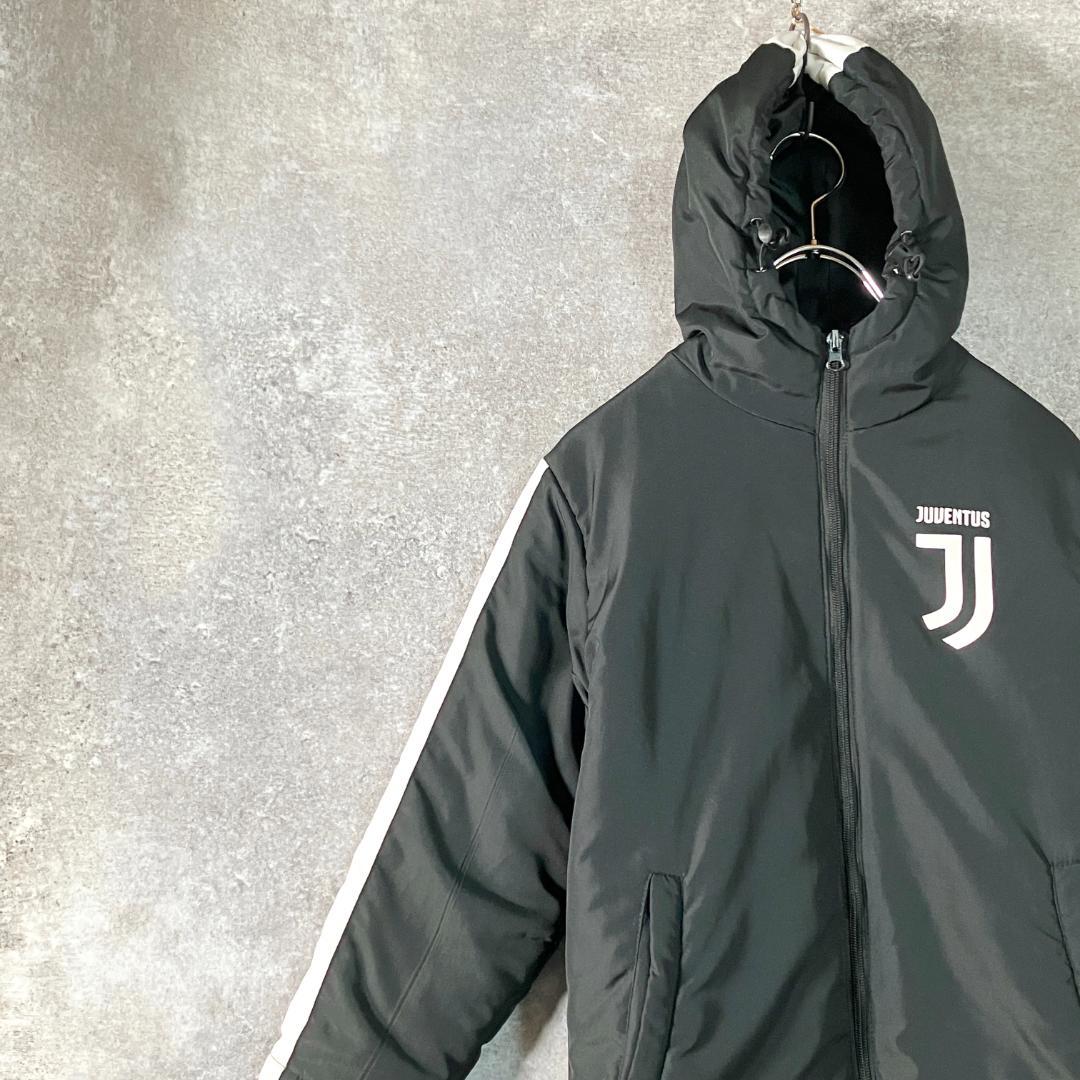 JUUENTUS ユベントス ベンチコート 中綿ジャケット ブラック セリエA