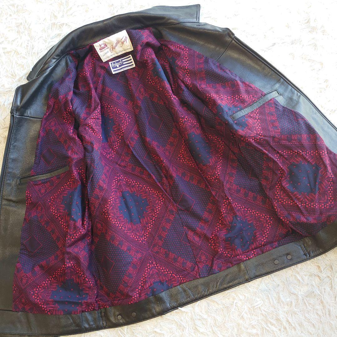 新品・希少】ラトルトラップ × ボブソン やぎ革 レザージャケット XL