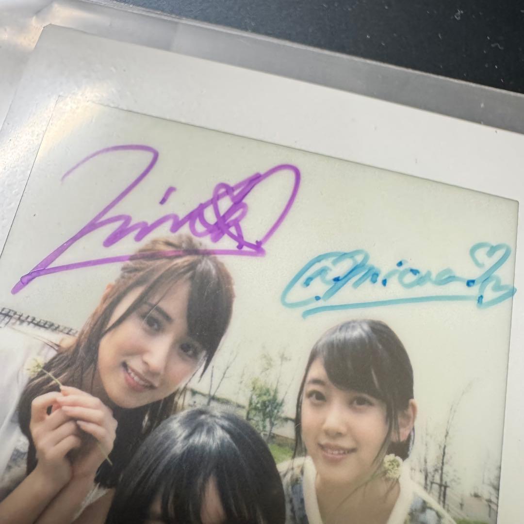 B.L.T 乃木坂46 与田祐希 衛藤美彩 堀未央奈 直筆サイン入りチェキ
