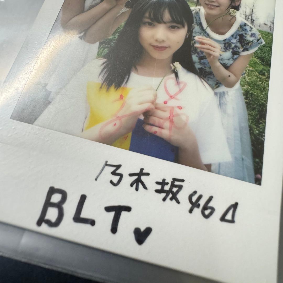 B.L.T 乃木坂46 与田祐希 衛藤美彩 堀未央奈 直筆サイン入りチェキ