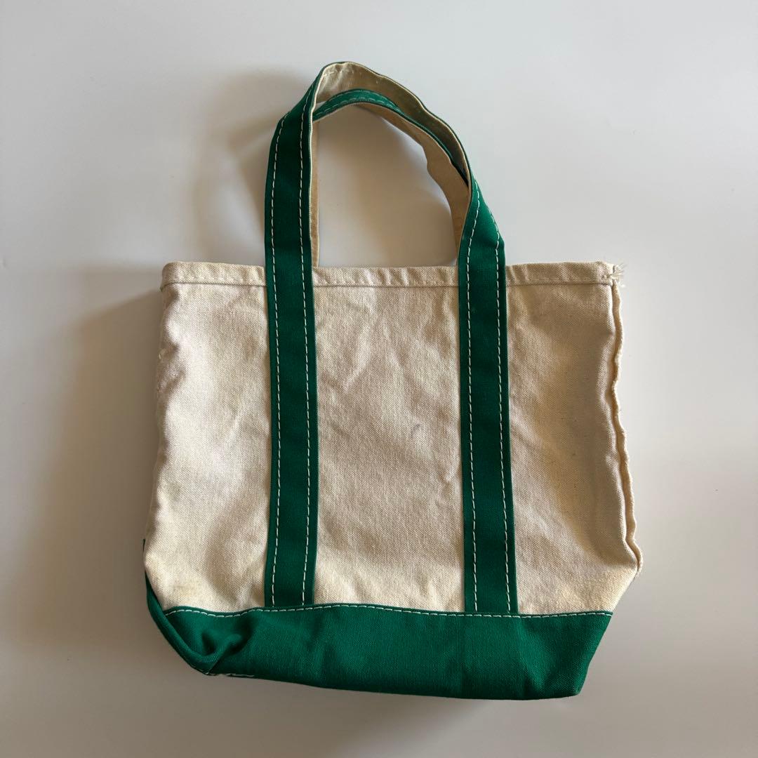 80s L.L.Bean トートスモールS スモール グリーン