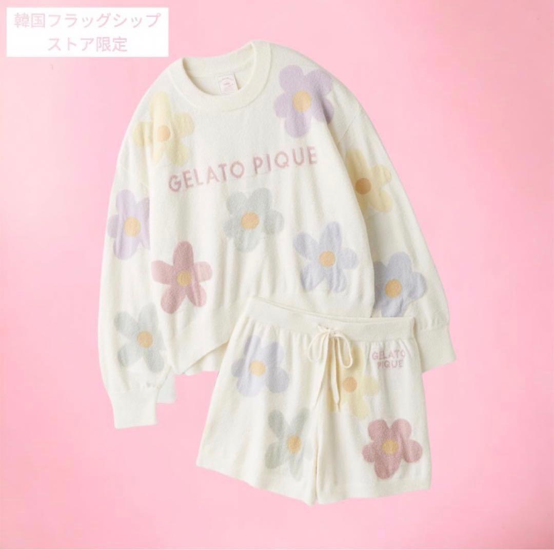 韓国限定 ジェラートピケ Le Sserafim ルセラフィム プルオーバー gelato pique(ジェラート ピケ)】「LE SSERAFIM(ルセラフィム)」が