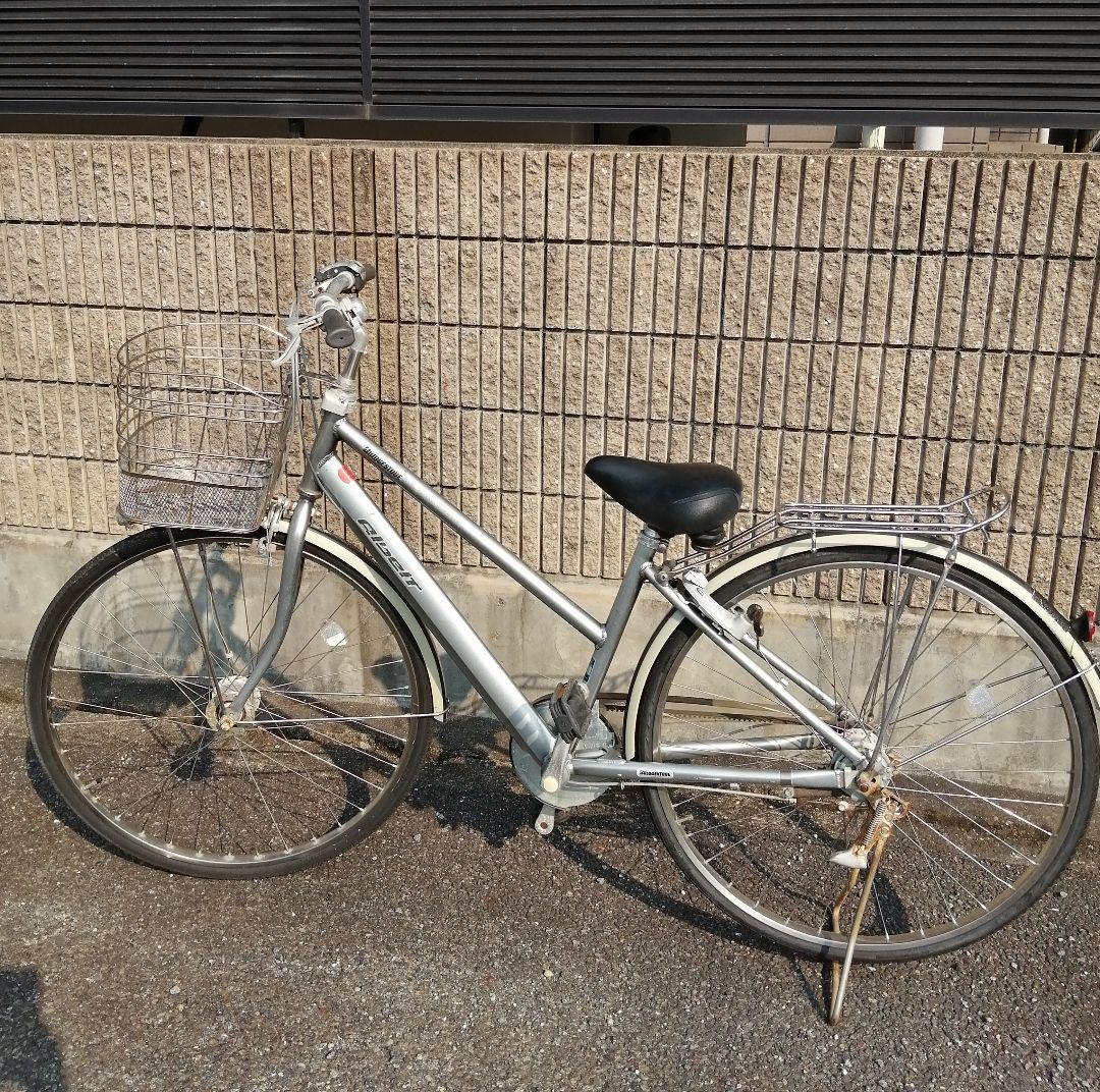 アルベルト　bridgestone albelt 通学自転車　引き取り　シルバー ブリヂストン 自転車 アルベルト Albert L型モデル [内装5段 / 27