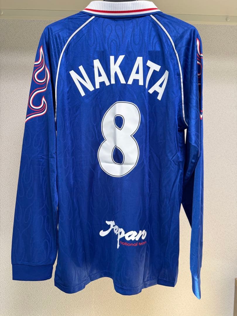 日本代表 中田英寿 1998W杯MF ユニフォーム 8 Lサイズ - メルカリ