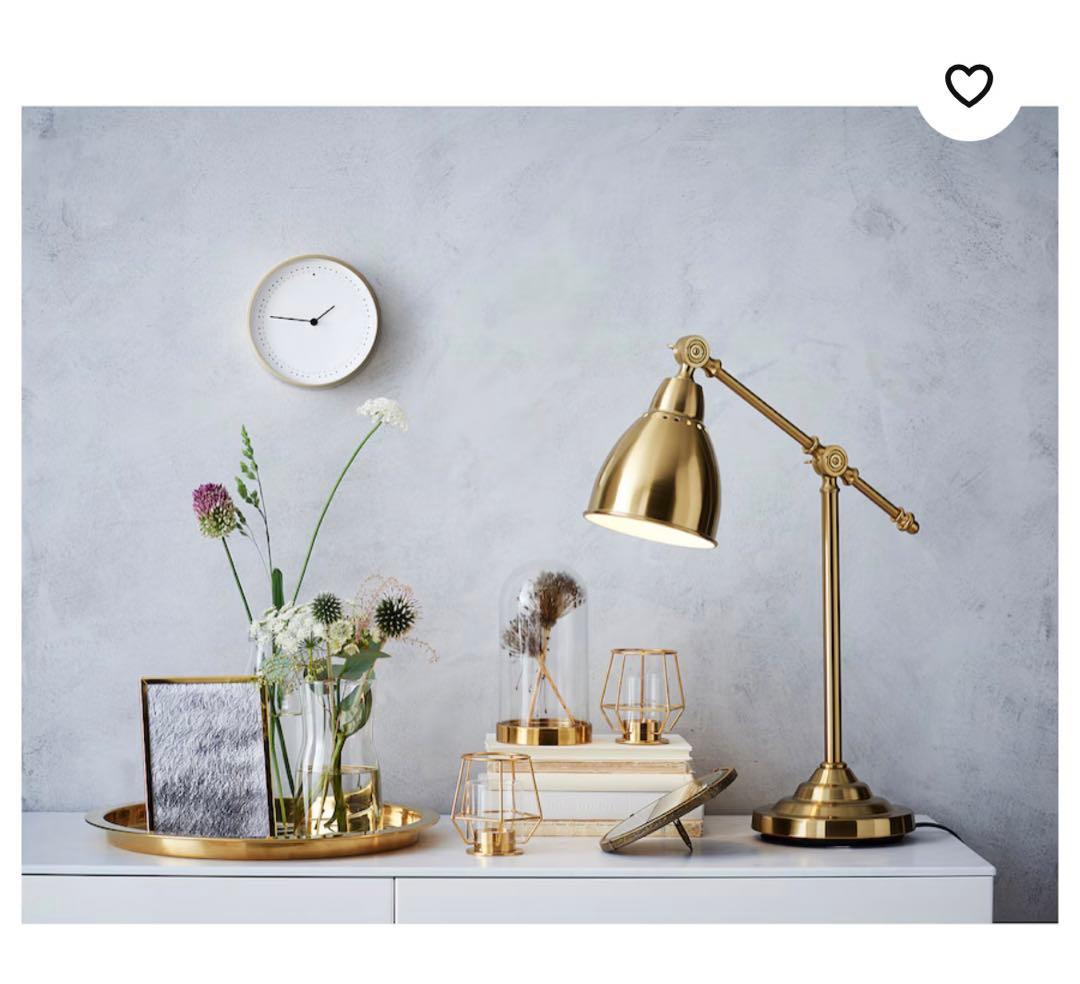 BAROMETER バロメーテル ランプ 黄銅色 付属ランプ付き IKEAイケア