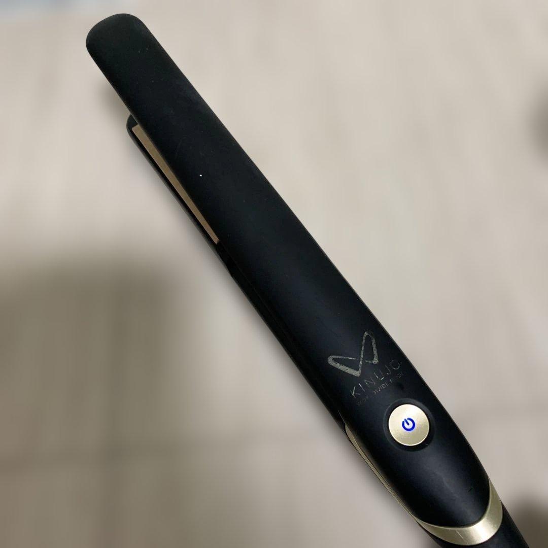DS100-BK キヌジョ ストレートアイロン KINUJO（絹女） ストレートアイロン DS100 キヌージョ Worldwide Model