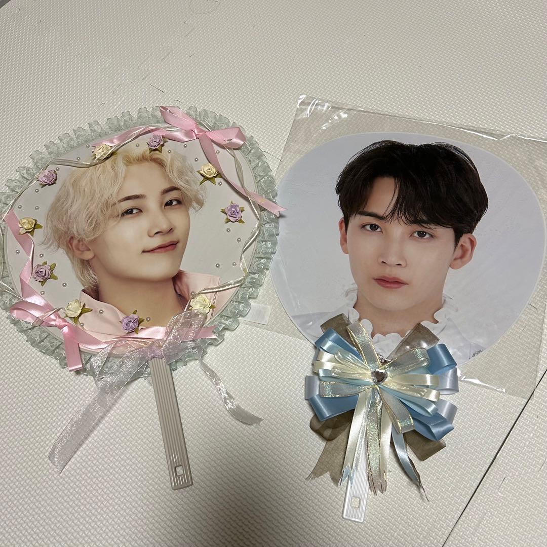 セブチ ジョンハン公式うちわ 2枚セット（バラ売り可） デコ済 - メルカリ