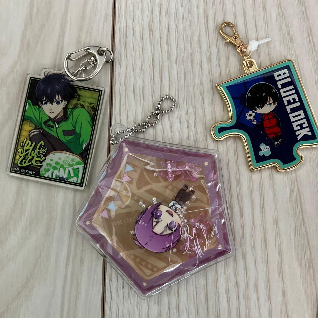 ブルーロック まとめ売り アクスタ キーホルダー 缶バッジ めんこ