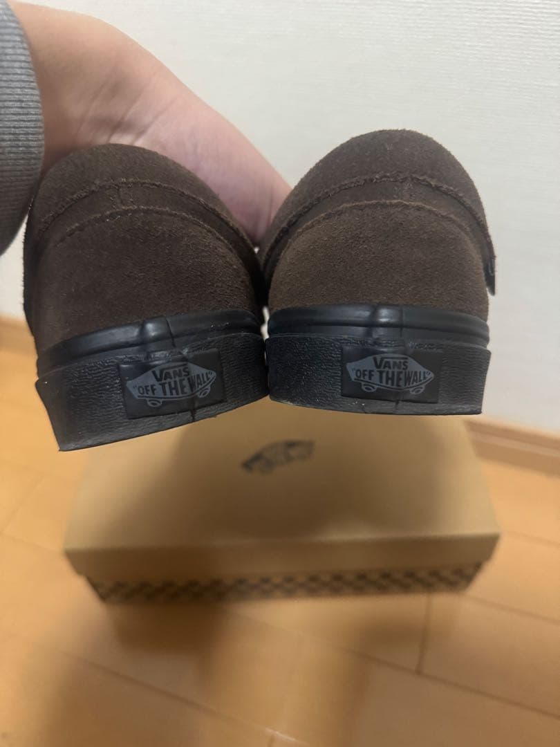VANS スケートローファー スエードブラウン 27.0cm