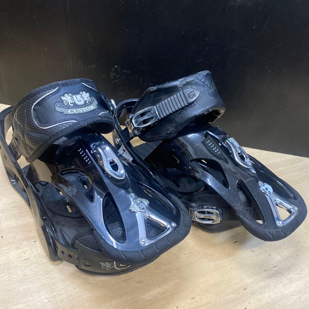 BurtonCUSTOM ブラック スノーボード ビンディング BURTON CUSTOM ブラックビンディング BURTON Custom ビンディング