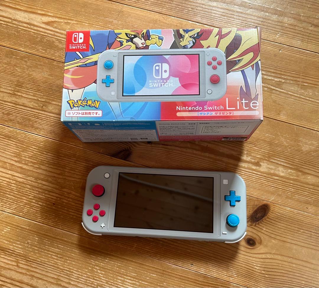 Nintendo Switch Lite ポケモンデザイン 本体 箱 充電器付き-PUNKANDYO