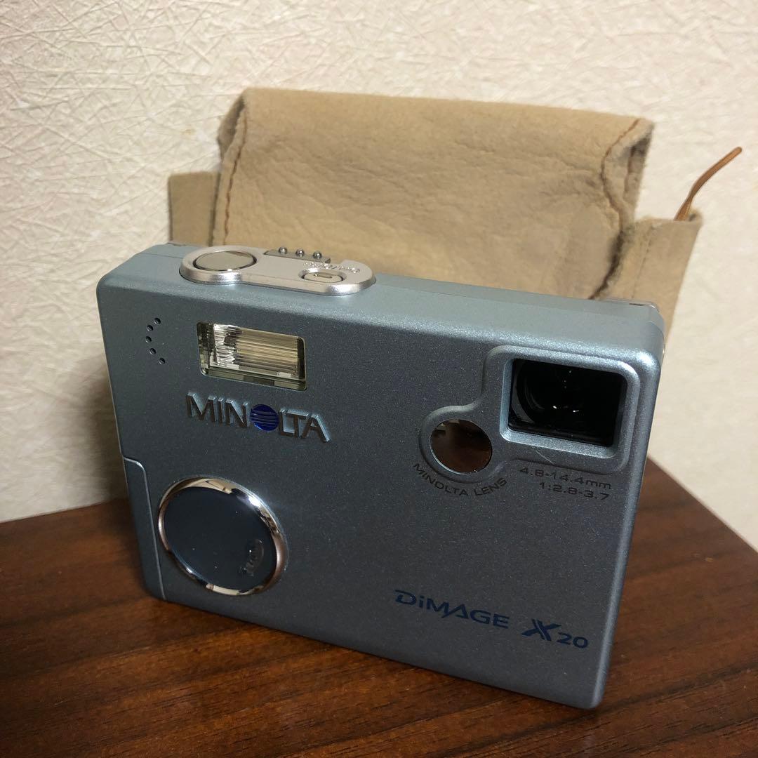 美品 MINOLTA DiMAGE X20 デジカメ コンデジ Minolta ミノルタ DIMAGE X20◇コンデジ 200万画素/格安ランク : Crew