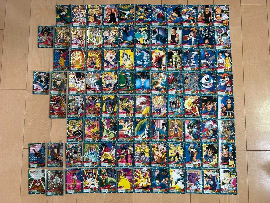 レア】ドラゴンボールGT カードダス 87枚 まとめ売り（セミコンプ