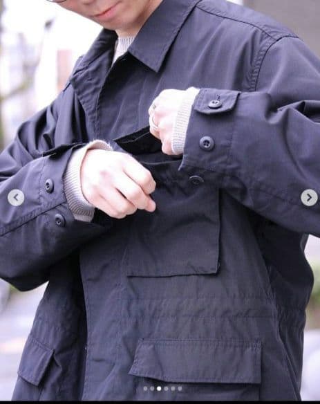 ナナミカ フィールド ジャケット ブラック XS 50% OFF】[s25fa001]nanamica(ナナミカ) Light Weight Field Jacket