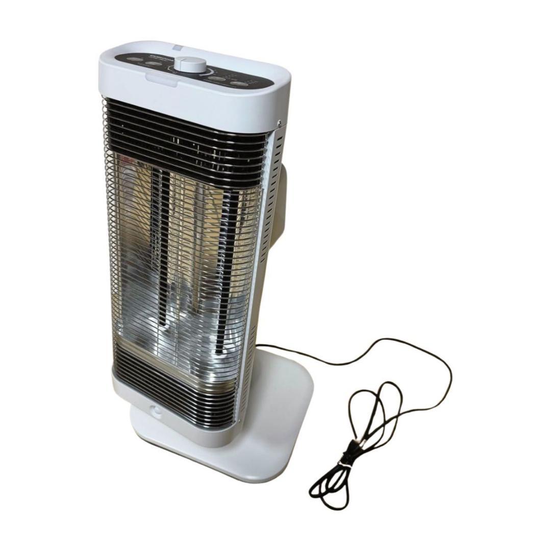 CORONA 遠赤外線ストーブ DH-1221R ホワイト 2021年製 遠赤外線ブラックセラミックコーティングシーズヒーター コアヒート