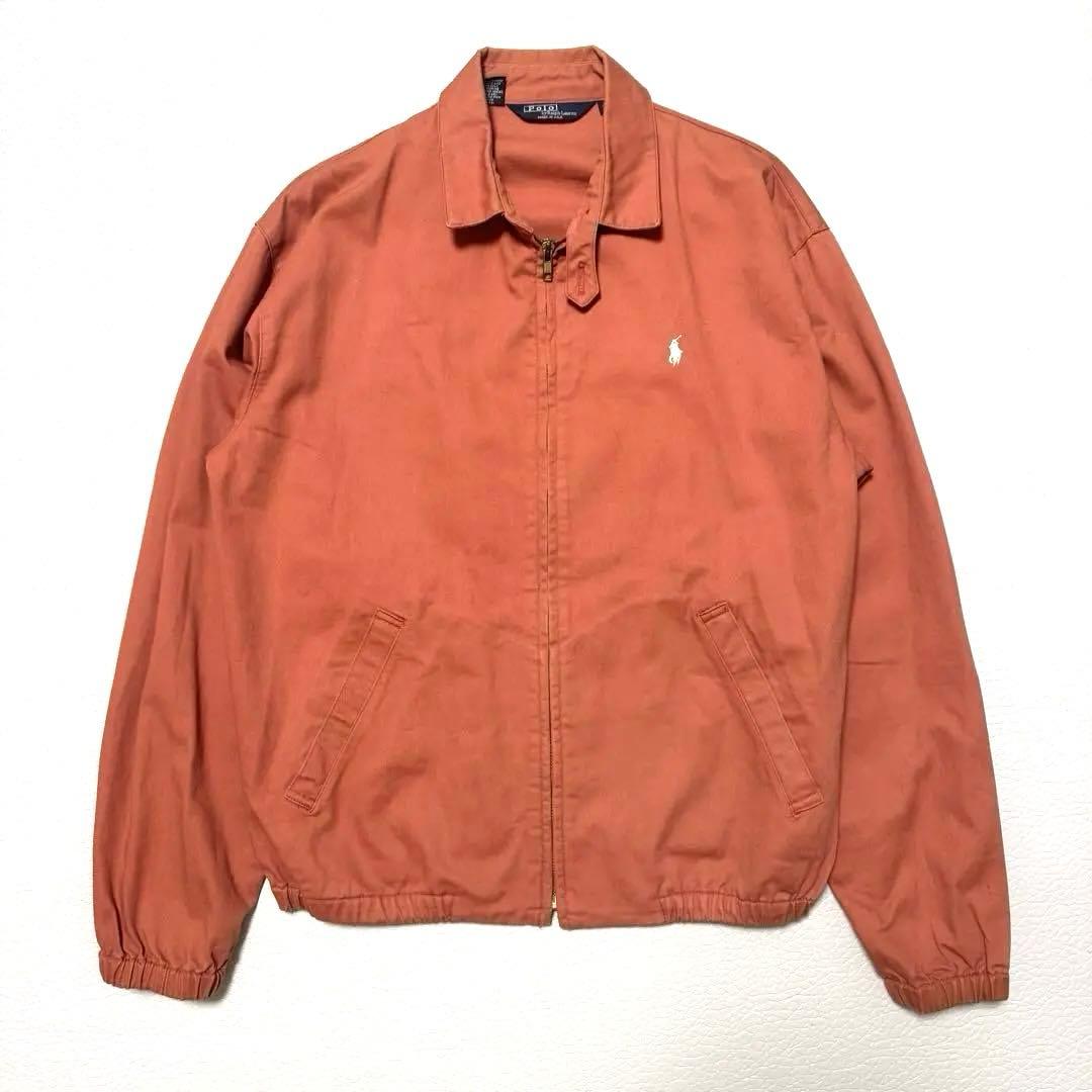 希少 USA製 80s ラルフローレン スイングトップ S オレンジ ポニー刺繍 80s Ralph Lauren Swing Top USA製 | VOLAR