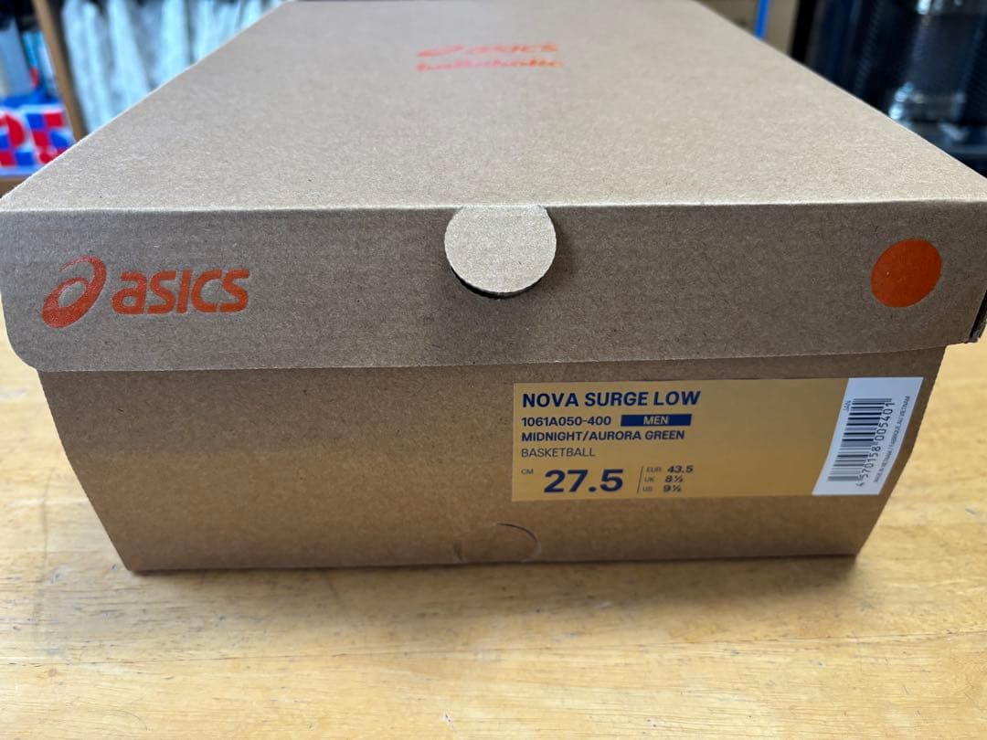 シューズ(男性用) ballaholic asics nova surge low 27.5cm