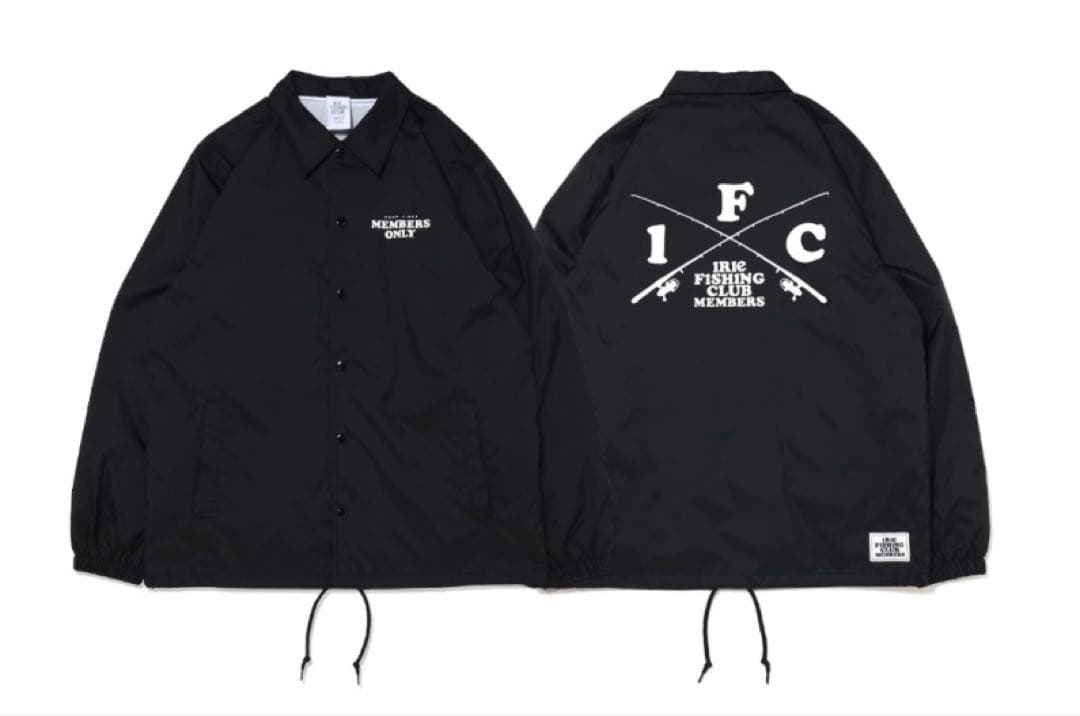 アイリーフィッシングクラブ　限定コーチジャケット　ＸＬ アイリーフィッシングクラブ 限定コーチジャケット XL - メルカリ