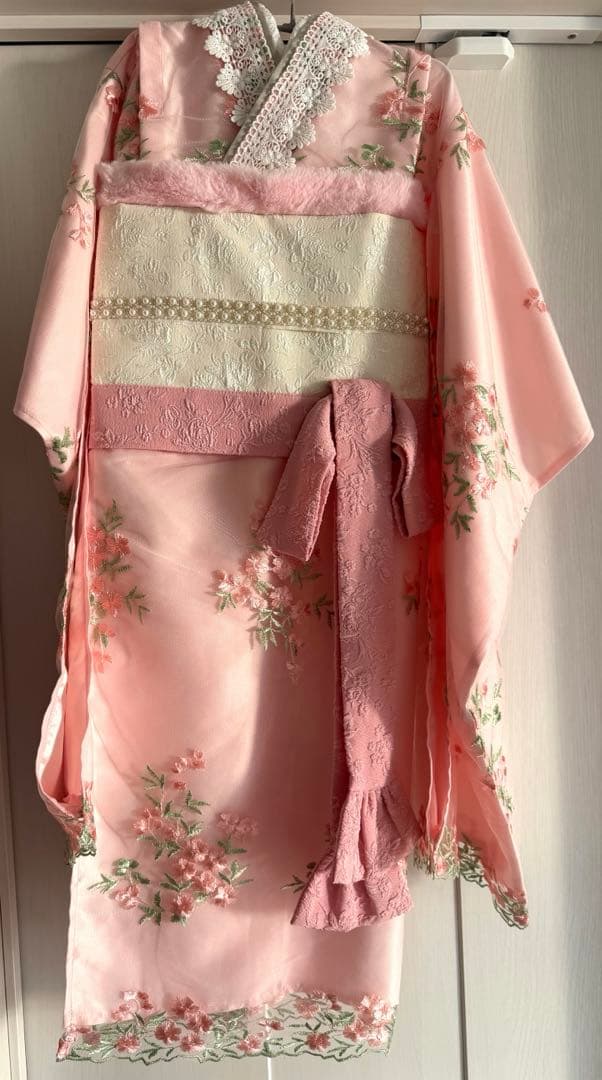 オールインワン着物《桜霞》 着物ワンピース　キャサリンコテージ　110