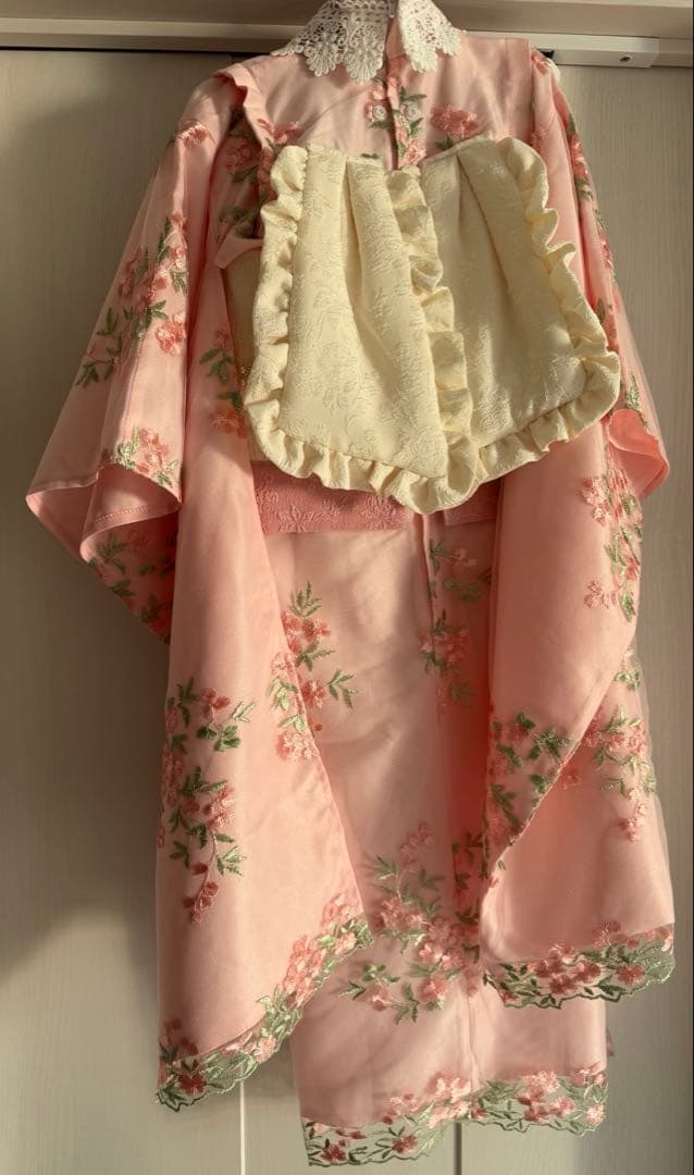 オールインワン着物《桜霞》 着物ワンピース　キャサリンコテージ　110