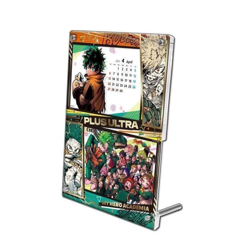 ヒロアカ コミックカレンダー2025年 JCS限定 アクリルスタンドカレンダー