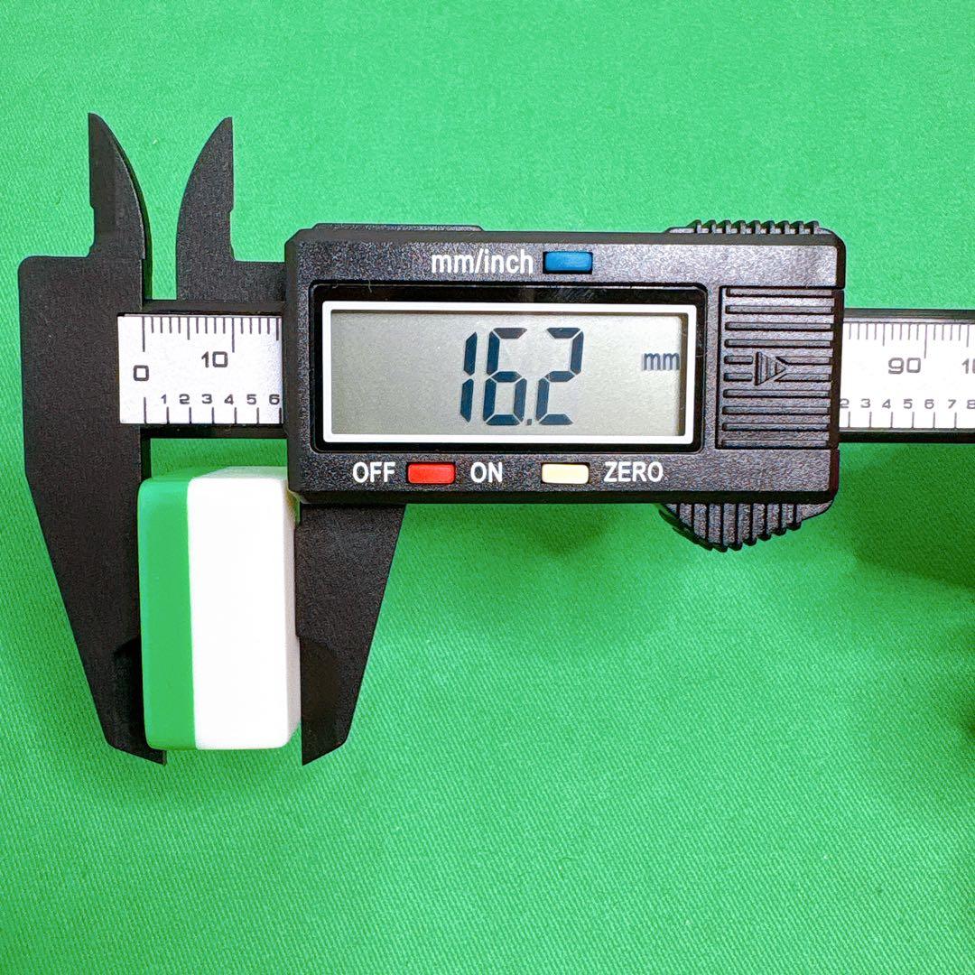 ミズノ　丸一　麻雀牌　背緑　国士　ジャンボ