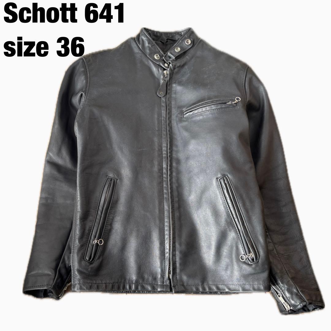 SCHOTT★シングルライダースジャケット 641U ボアライナー付 36タロン 楽天市場】schott 641 36 ボアの通販