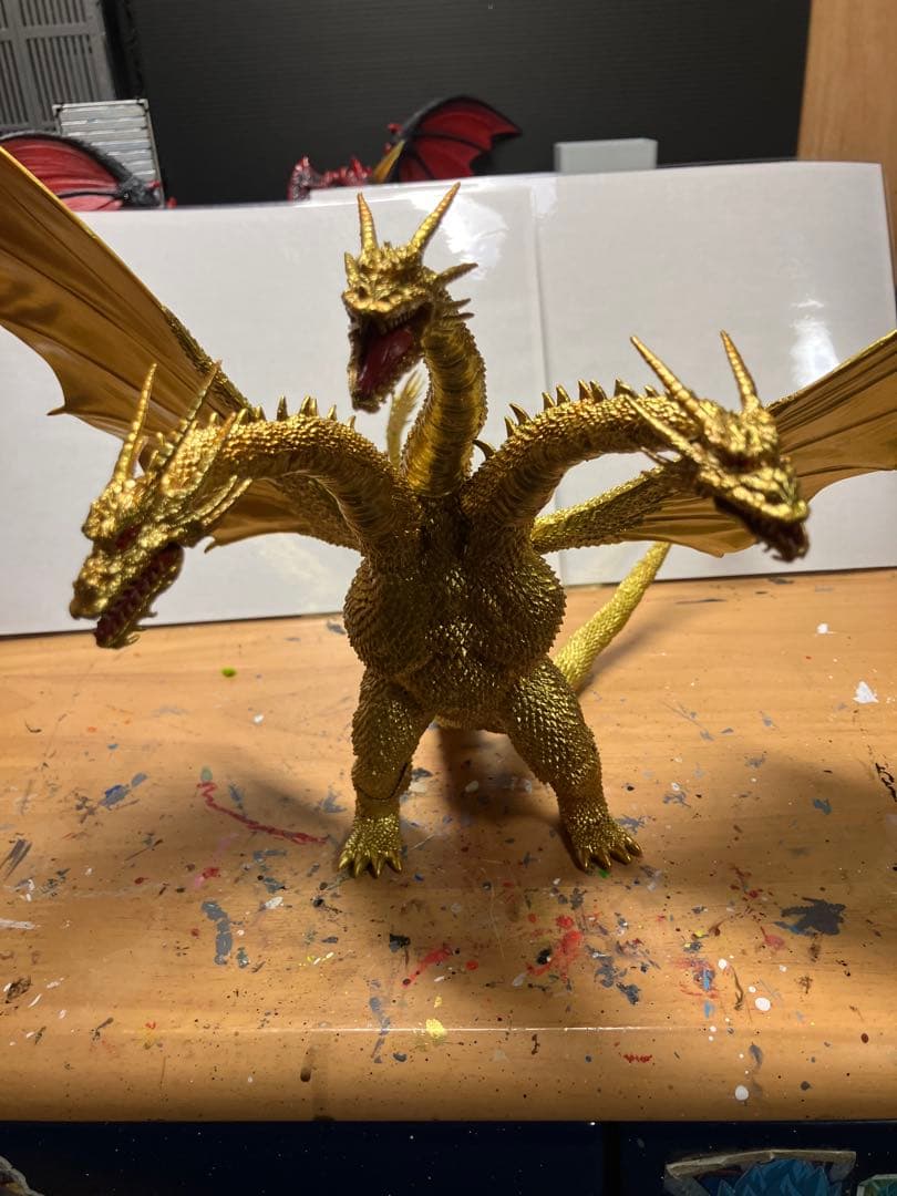 東宝怪獣コレクションメカキングギドラ　キングギドラフィギュア