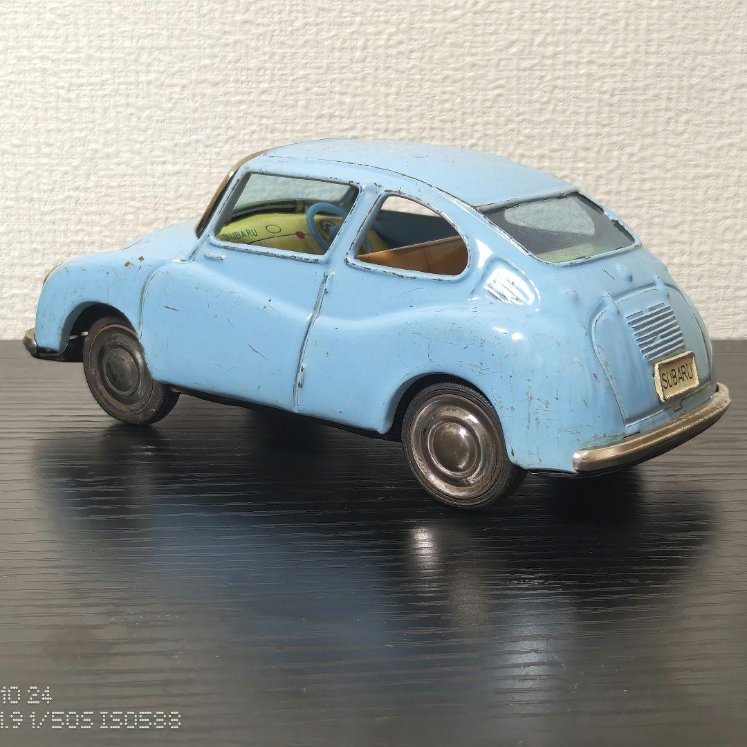 BANDAI　バンダイ　ブリキ　自動車　SUBARU　スバル360