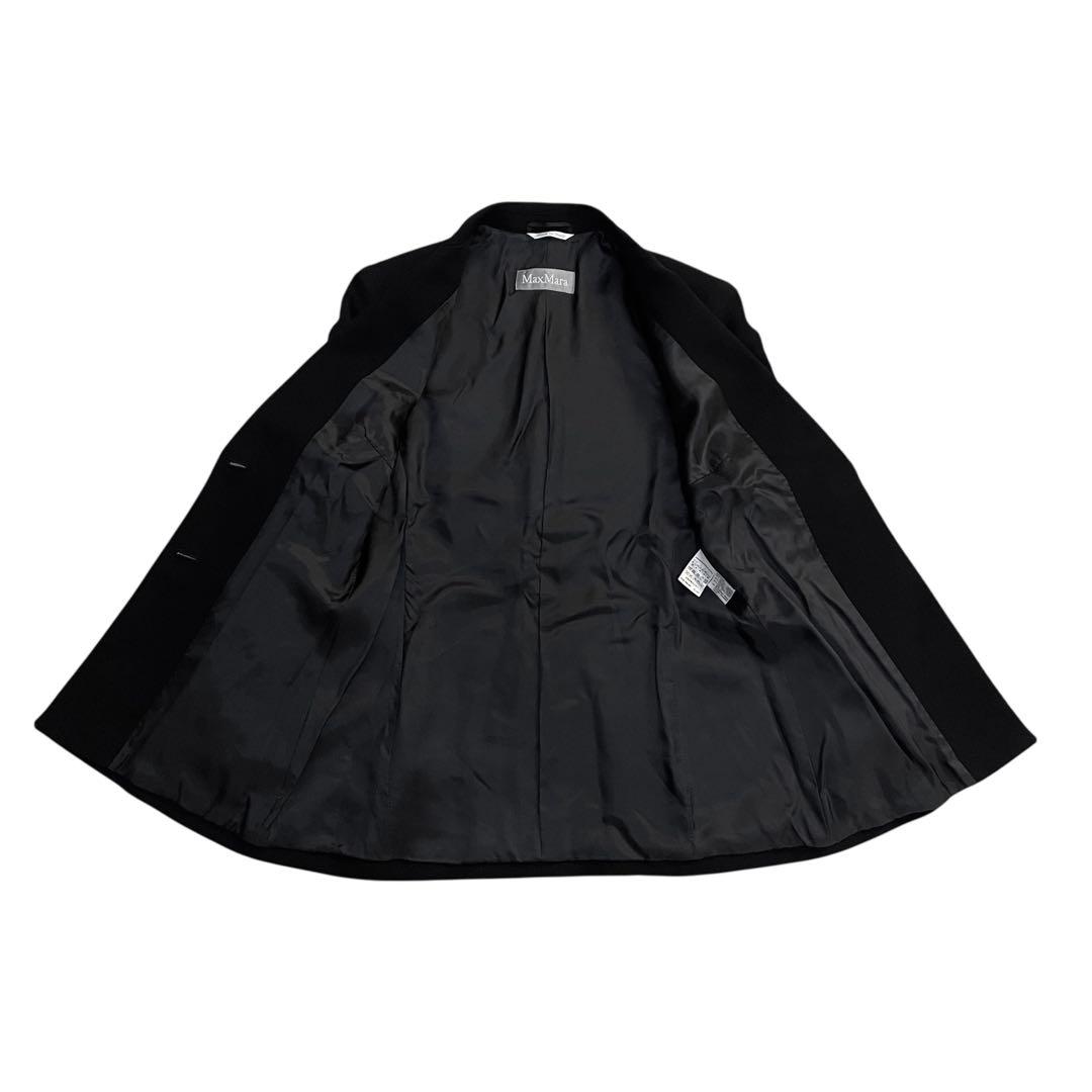 《超美品》Max Mara マックスマーラ パンツスーツ セットアップ 黒 42