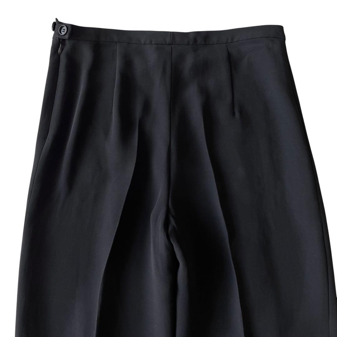 《超美品》Max Mara マックスマーラ パンツスーツ セットアップ 黒 42
