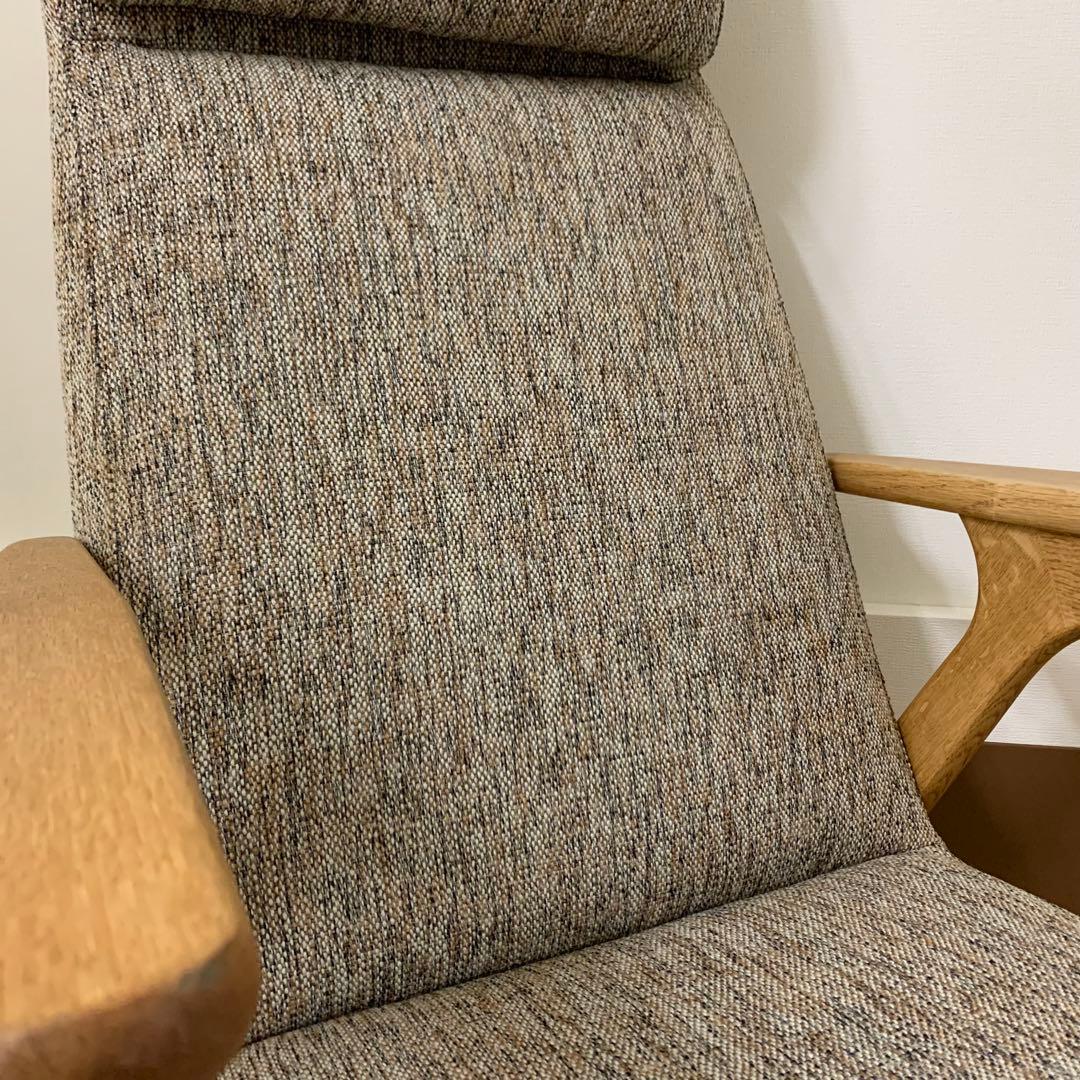 極美品】unico HESTA ウニコ ヘスタ ラウンジチェア ブラウン - メルカリ