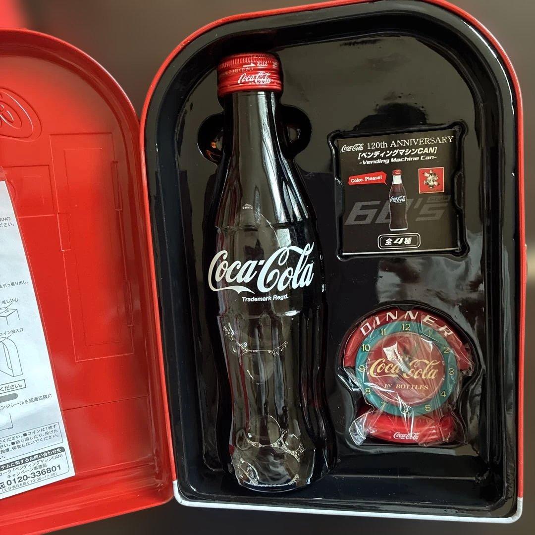 コカ・コーラペンディングマシンCANセット　自動販売機ミニチュアセット