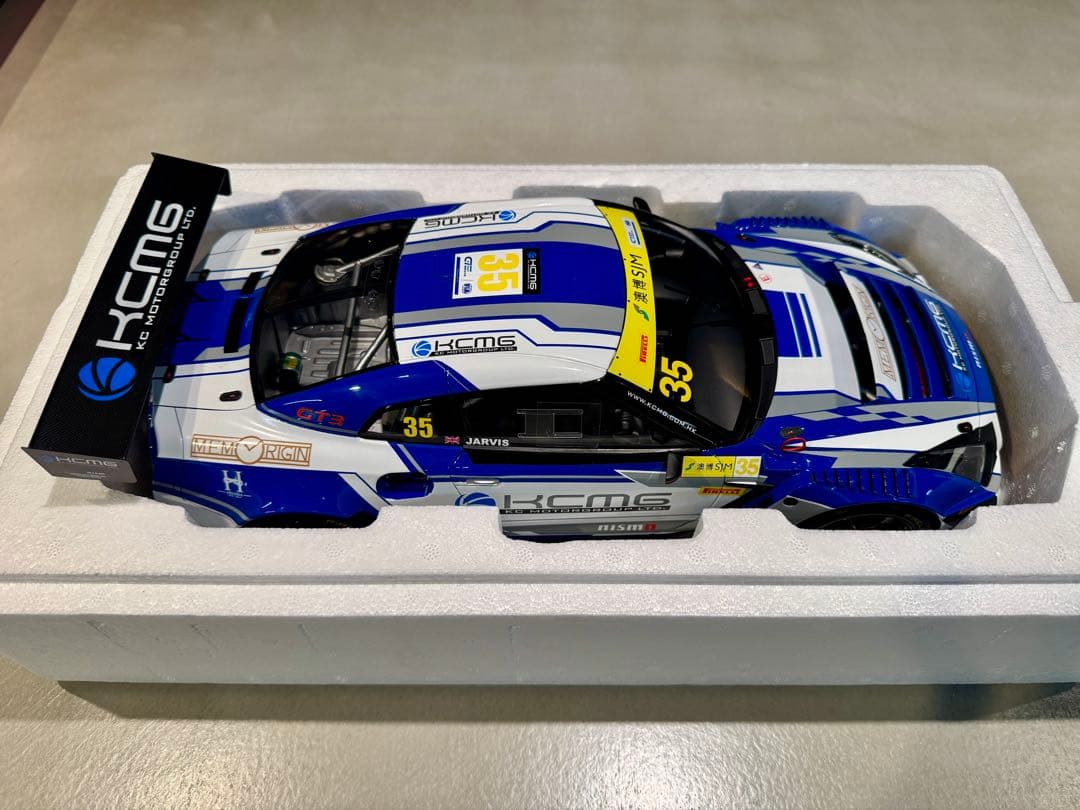 1/12 日産 GT-R Nismo GT3 KCMG マカオ 2018