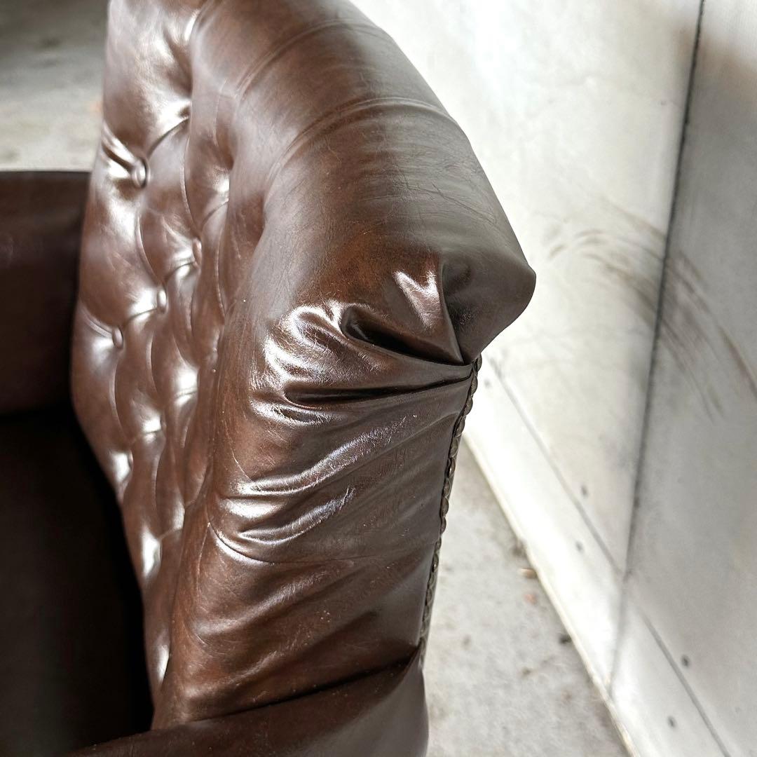 ✦Vintage✦チェスターフィールド／バーバーチェア／昇降式 サロン