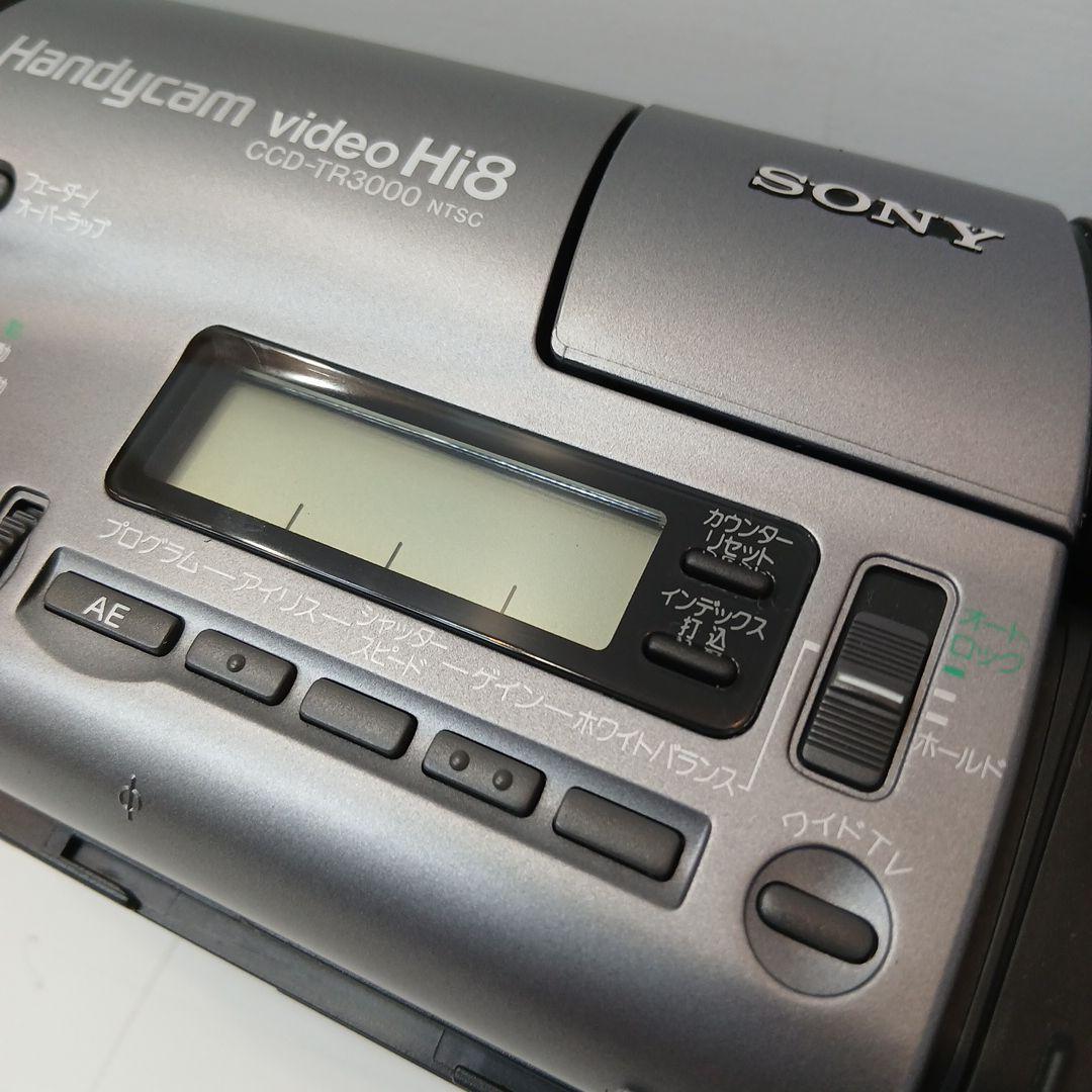 ジャンク SONY Handycam CCD-TR3000 videoHi8 - メルカリ