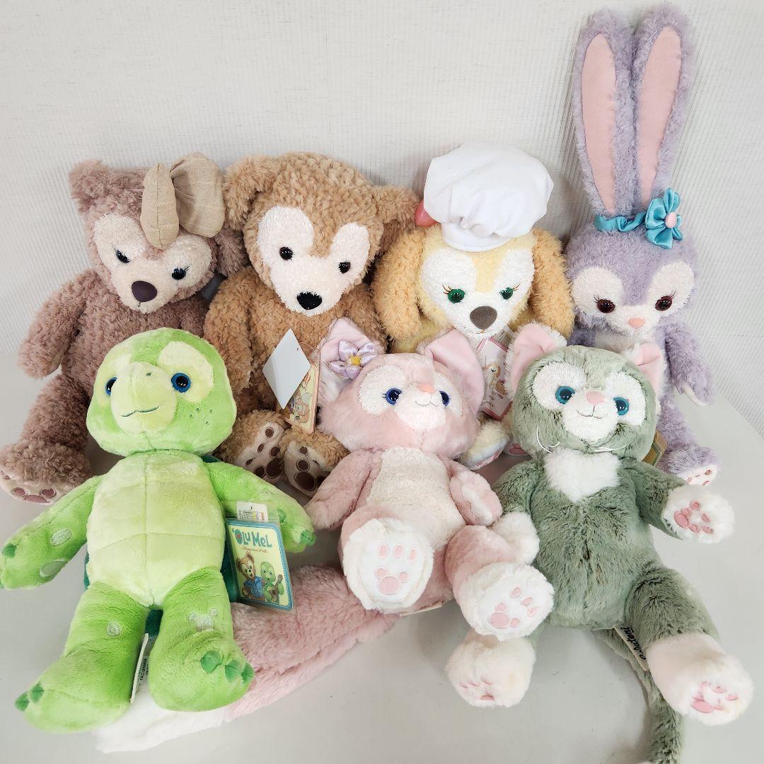 東京ディズニーシー限定 ダッフィーフレンズ ぬいぐるみ Sサイズ7体