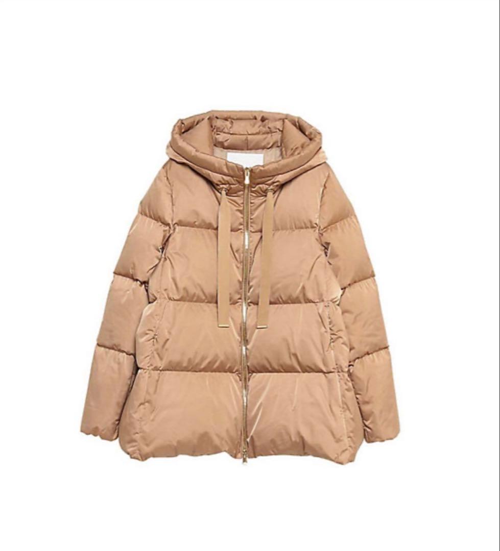 ☆ANAYI☆フード付きダウンジャケット ゴールド オンライン シ