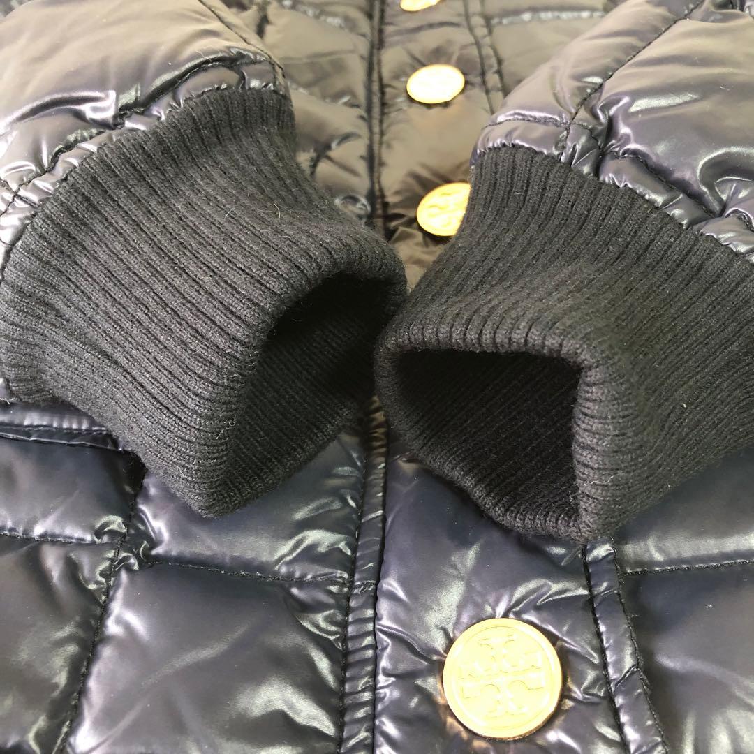 極美品 トリーバーチ ダウンジャケット キルティング 金ボタン