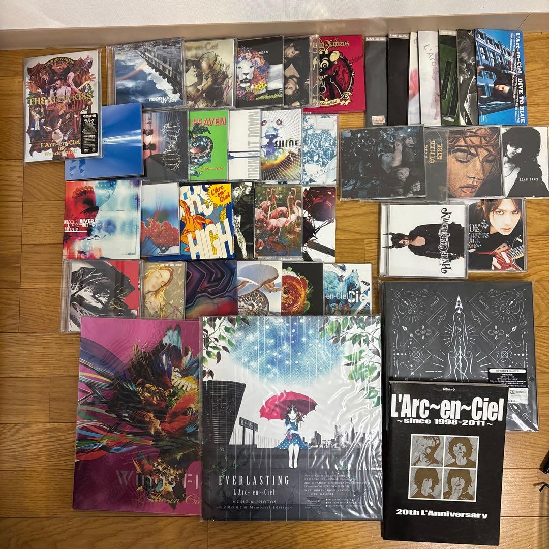 ラルク　アン　シエル　ルシエル　会報68冊まとめ売り　継続特典　CD フライヤー