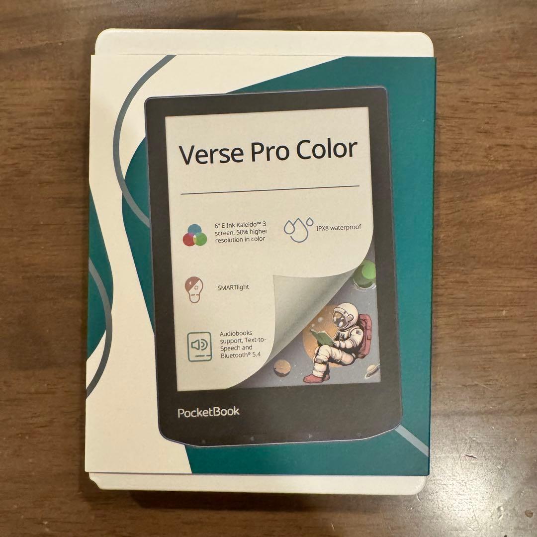 PocketBook Verse Pro Color 本体 PocketBook Ebook Verse Pro Color 634 6 E-Ink Kaleido 3 16GB Wi-Fi