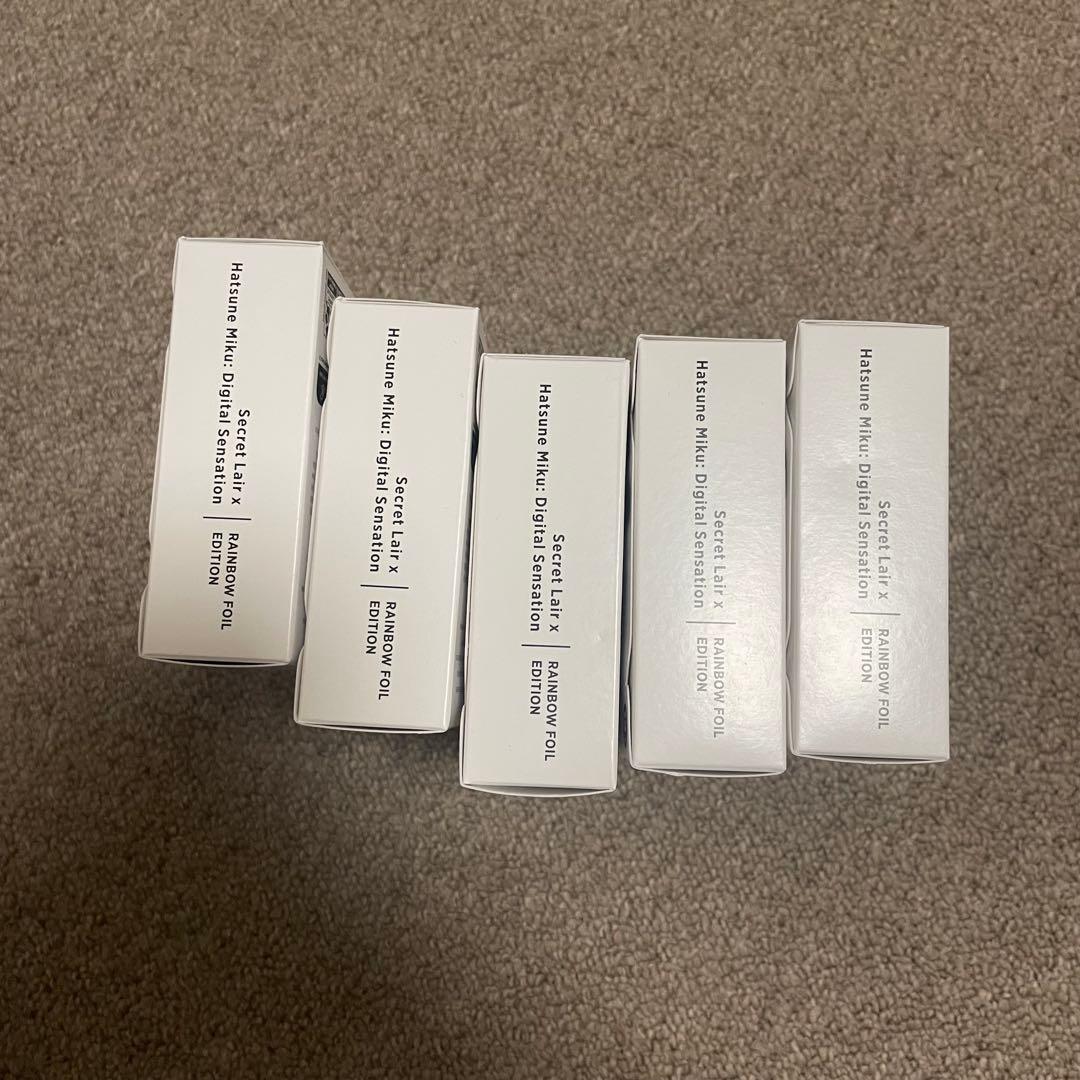 マジックザギャザリング 初音ミク 日本語版 FOIL 新品未開封　5Box