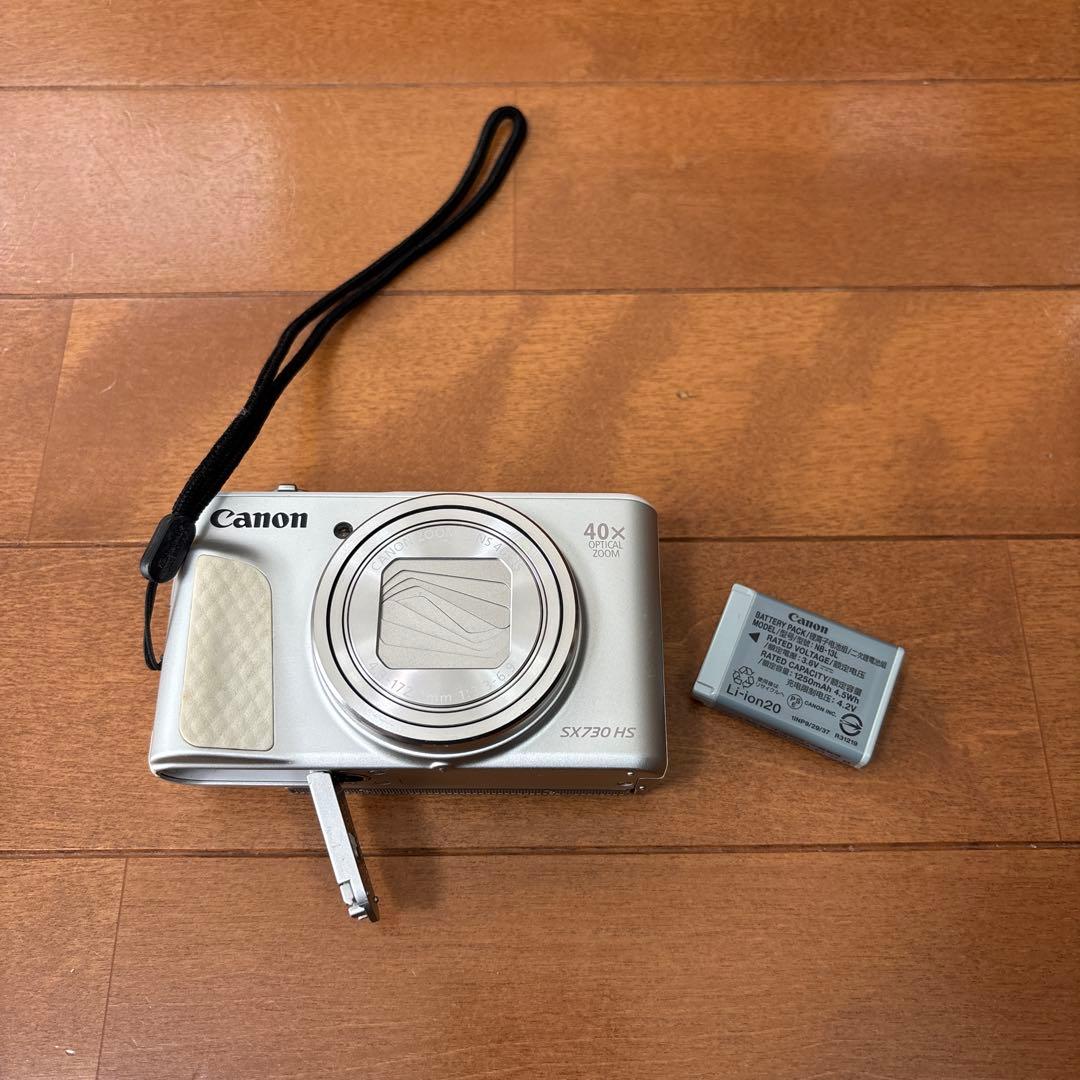 キヤノン Canon PowerShot SX730 HS シルバー 【中古】