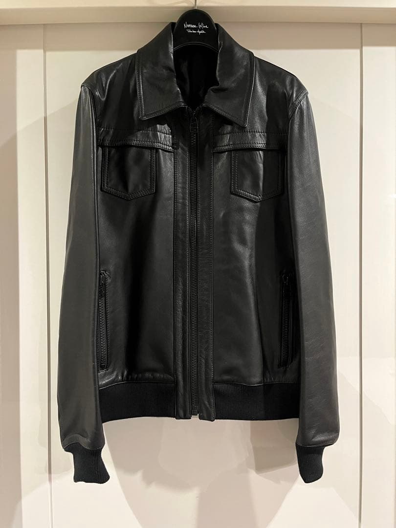 未使用 S 野口強着 ラグスマックレガー スモールポケットレザー