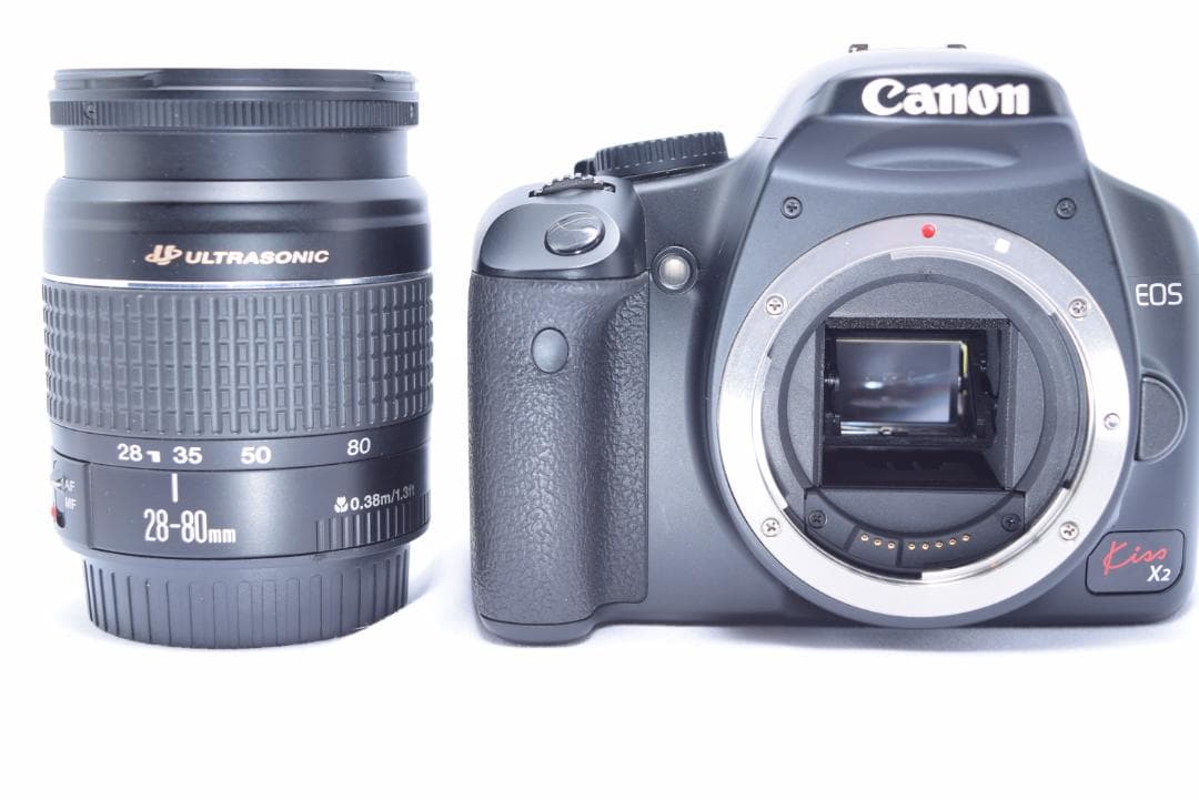 Canon EOS Kiss X2 デジタル一眼レフ シャッター数1300回 - メルカリ