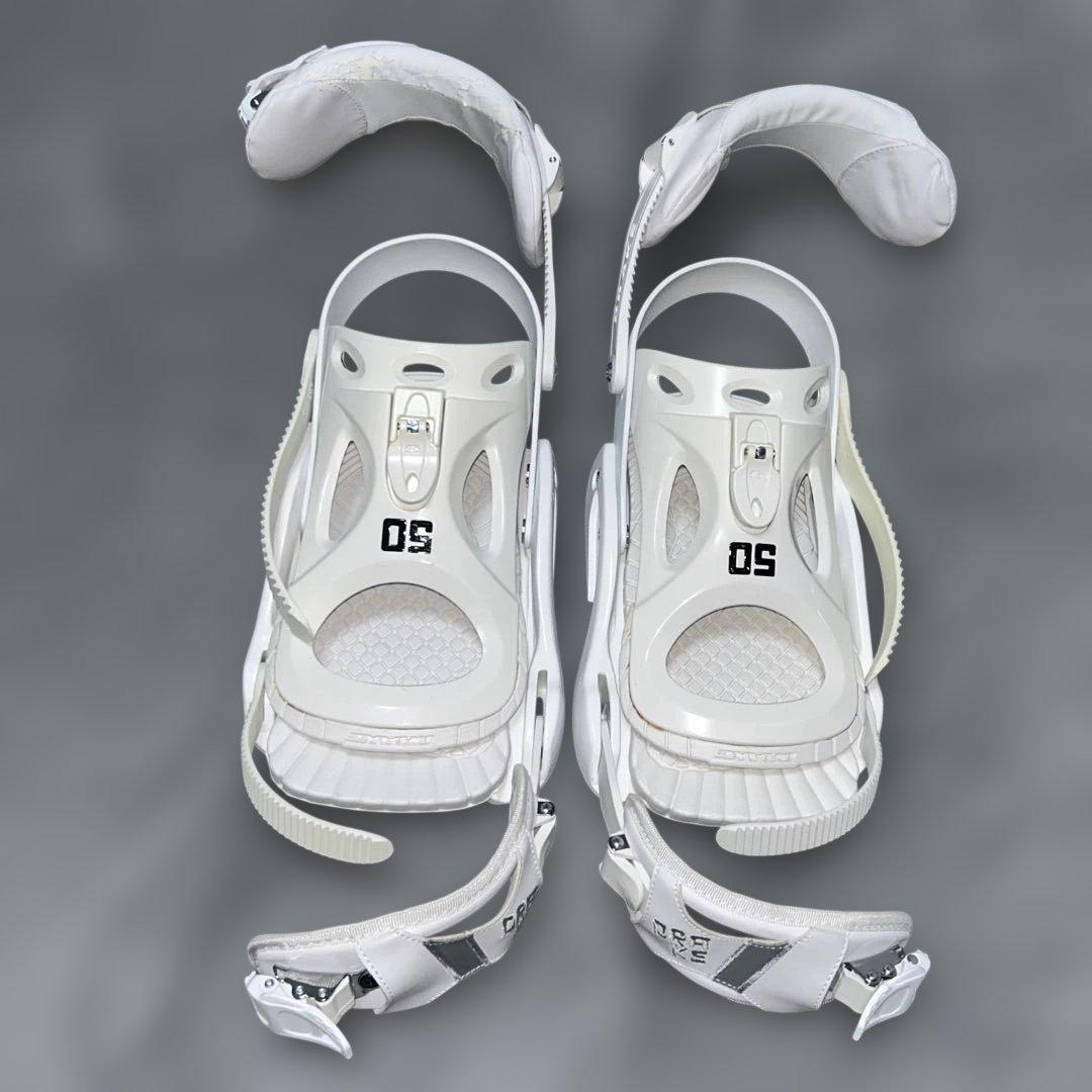 Drake Fifty ビンディング Lサイズ ホワイト ドレイク 50